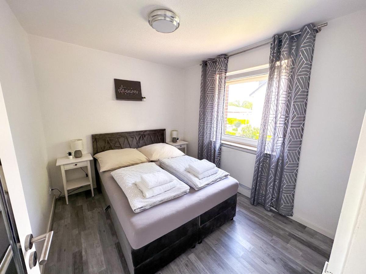 Stilvolles, Frisch Renoviertes 2Zi Apartment Mit Kueche Und Balkon In Kliniknaehe Bad Oeynhausen Kültér fotó